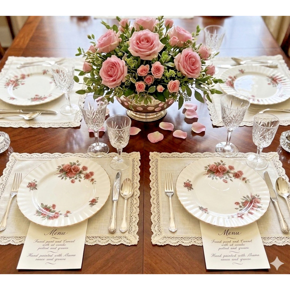 Royal Albert Other - Royal Albert Centennial Rose Dinner Plates Set Of 4 England